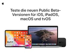 Apple wirbt fr Public Beta
