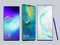 Galaxy S10 5G, Huawei Mate 20X 5G und das Note 10+ 5G