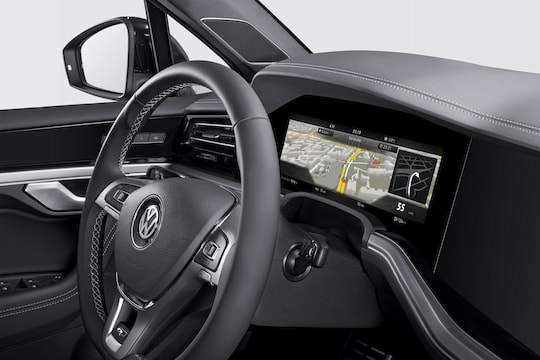 Darstellung einer 3D-Anzeige in einem VW
