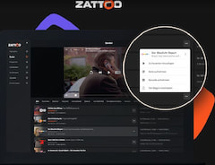 Progressive Web App von Zattoo