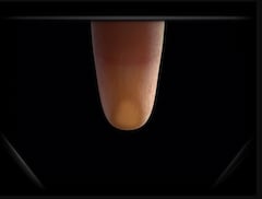 Der Fingerabdrucksensor des Samsung Galaxy S10