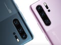 Huawei P30 Pro in Mystic Blue und Misty Lavender