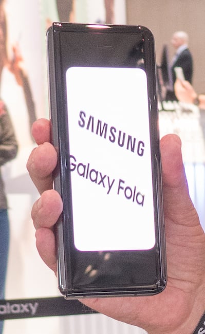 Angefasst: Samsung Galaxy Fold