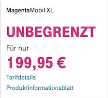 Die Deutsche Telekom wird den HighEnd-Tarif XL Premium fortfhren, er bekommt auch 5G dazu.