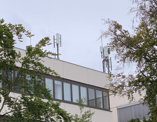 5G-Basisstation in Darmstadt