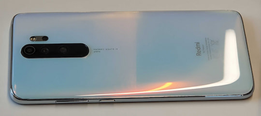 Die weie Farbvariante des Redmi Note 8 Pro