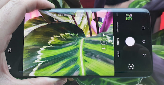 Makro-Modus des OnePlus 7T Pro