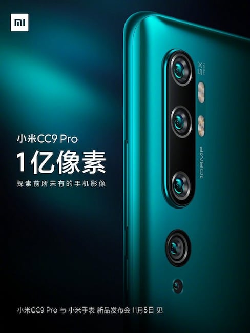 Xiaomi Mi CC9 Pro: Kameraberflieger mit 108 Megapixel-Chip