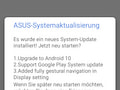Das Android-10-Update fr das Asus Zenfone 6 (2019) ist da