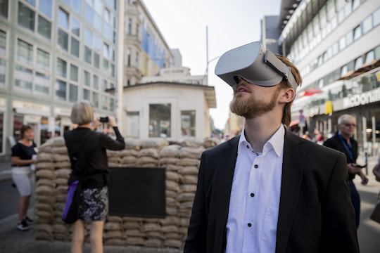 VR-Technik macht die Berliner Mauer wieder erlebbar