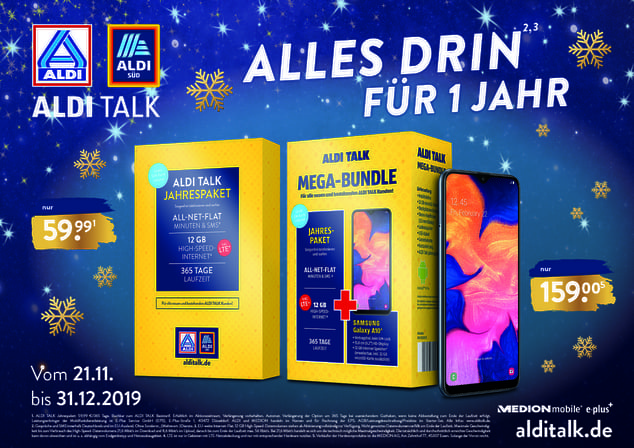 Aldi Talk: Prepaid-Jahrespaket ab sofort verfügbar ...