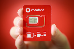 Die Vodafone-SIM wird kleiner