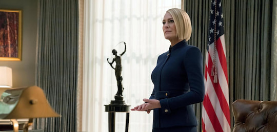 Robin Wright als US-Prsidentin Claire Underwood in "House of Cards"