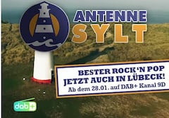 Antenne Sylt wirbt fr DAB+ in Lbeck