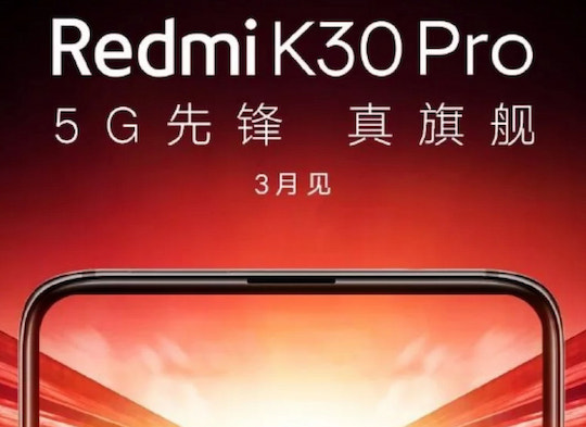 Teaser des Redmi K30 Pro