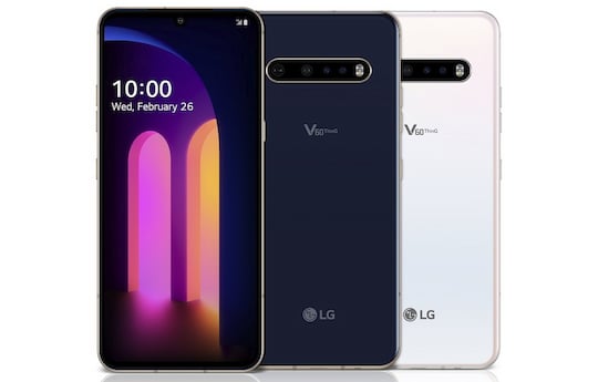 LG wird das V60 ThinQ 5G in Schwarz und Wei anbieten