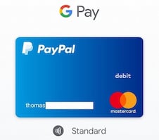Google Pay mit PayPal