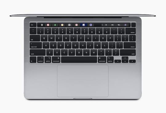 Das Magic Keyboard des MacBook Pro 13 (2020)