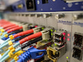Port LAN Glasfaser Lichtwellenleiter