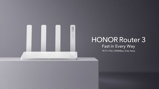 Der Honor Router 3 kommt in Wei daher