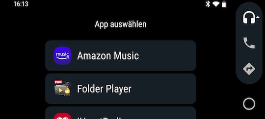 Apps bei Android Auto fr Smartphones