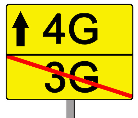 3G ist out - 4G und 5G bernehmen die Frequenzen