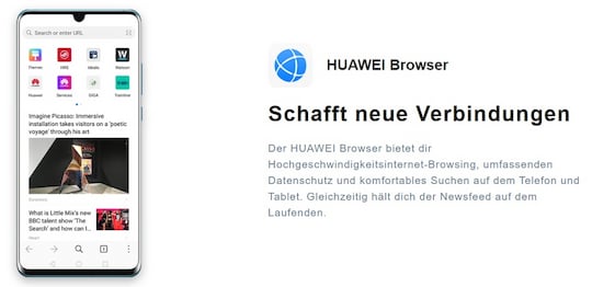 Der Huawei Browser