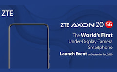 Am 1. September wird das ZTE Axon 20 5G prsentiert