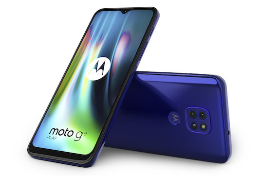 Motorola Moto G9 Play in Blau