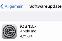 iOS 13.7 verfgbar