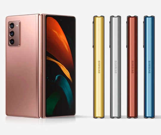 Nur bei Samsung selbst: whlbare Scharnierfarben