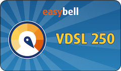 VDSL 250 bei easybell
