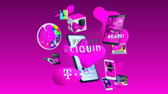 So knnte in Zukunft die Werbung der Telekom aussehen, ein Liquid-Brand-Design