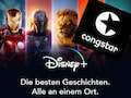 Disney+ gibt es jetzt als Zubuch-Option zu ausgewhlten congstar-Tarifen