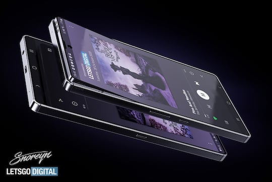 Konzept: Galaxy S mit aufklappbarem Bildschirm