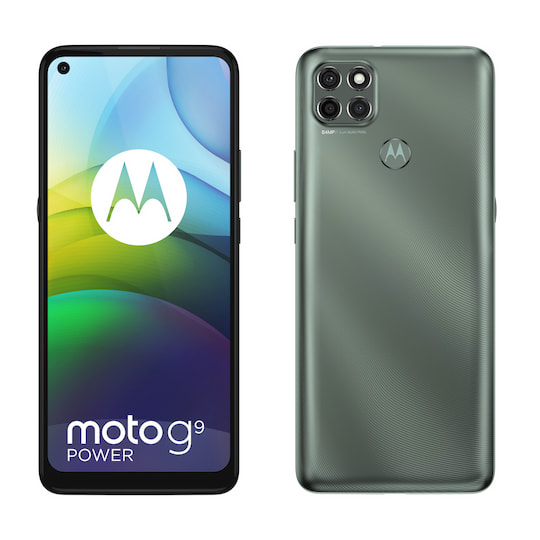 Front und Rckseite des Motorola Moto G9 Power