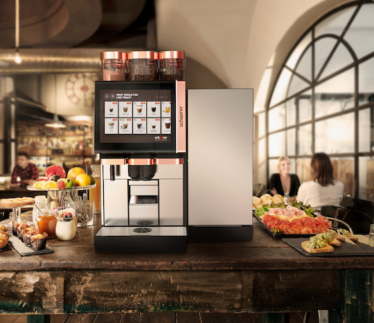 Wenn Sie auf eine moderne Kaffeemaschine in der Gastronomie treffen, knnte eine SIM-Karte von Swisscom enthalten sein