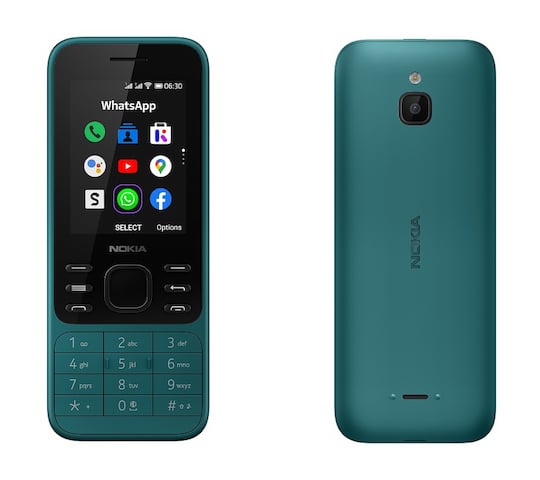 Nokia 6300 4G in voller Pracht