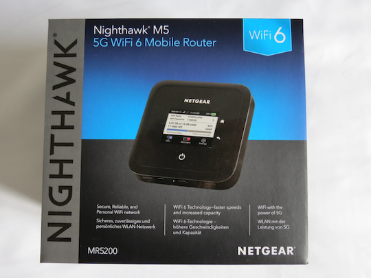 Netgear Nighthawk M5 Verpackung