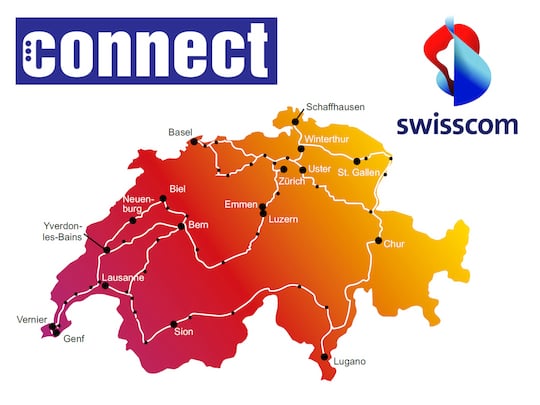 Swisscom mit hauchdnnem Vorsprung vor Sunrise