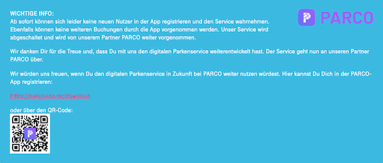 Telekom empfiehlt den neuen Service "PARCO"