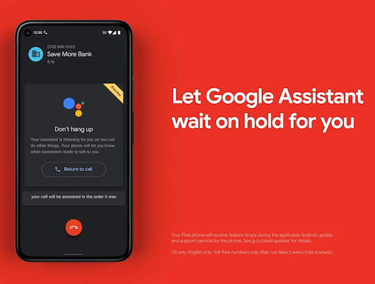 Jetzt versauert Google Assistant in der Warteschleife