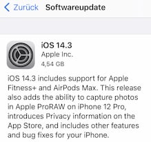 iOS 14.3 kommt nchste Woche