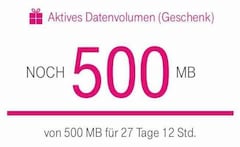 500 MB ber die MeinMagenta-App