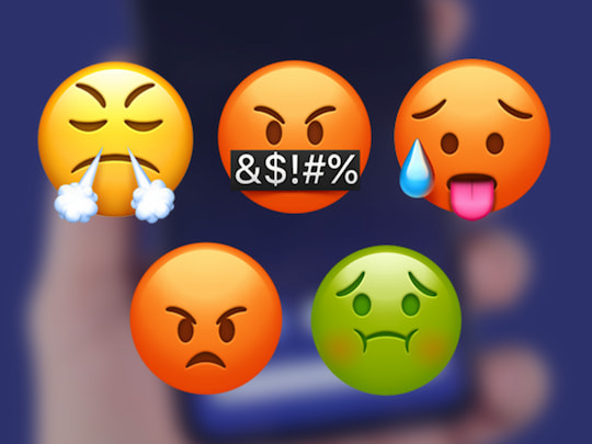 Wut-Emojis