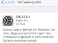 iOS 12.5.1 verfgbar