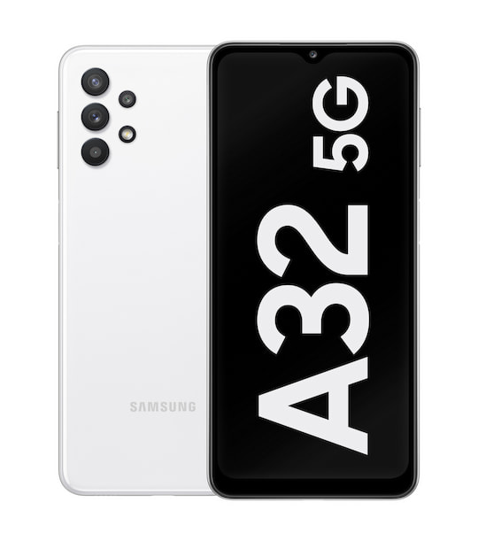 Vorder- und Rckansicht des Galaxy A32 5G