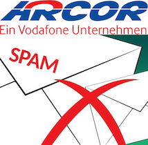 Arcor-Mail: Der Kampf gegen Spam bei Vodafone