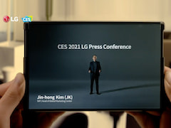 Das LG Rollable wurde auf der virtuellen CES 2021 vorgestellt