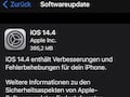iOS 14.4 schliet kritische Lcken